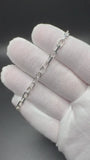 3.5mm Silver Heavy Link chains/ bracelets