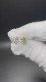14k Yellow Gold 3ctw VS/VVS Lab Diamond Studs