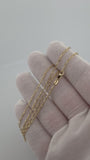 18" 2mm 14K yellow gold paperclip chain, 3.03g – Ott Family Jewelry (video)