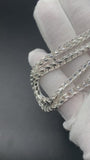 5mm Solid .925 Sterling Silver Rounded Franco Chains & Bracelets – Italian Made