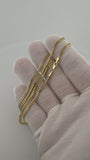 20" 2.5mm solid 10K yellow gold Cuban link chain, 8.3g – Ott Family Jewelry (12)