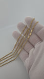 26" 2.5mm 14K yellow gold rope chain, 12.3g – Ott Family Jewelry (11)