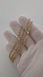 18" 14K Yellow Gold Rope 2.6mm 3.4g