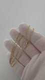 16" 14K Yellow Gold Rope 1.5mm 1.3g