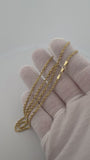 20" 2.5mm 14K yellow gold rope chain, 9.5g – Ott Family Jewelry (11)
