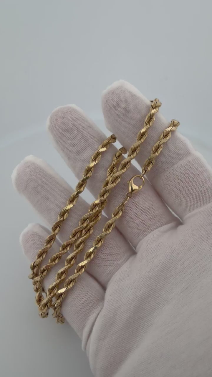 20" 4mm 14K yellow gold rope chain, 25.0g (pre-owned) – Ott Family Jewelry (10)