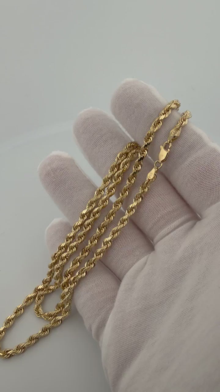 22" 4mm 14K yellow gold rope chain, 27.8g – Ott Family Jewelry (11)