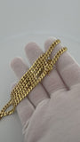 5mm Cuban Chain, Solid 14K Yellow Gold, 20" (38.04g) – Pre-Owned