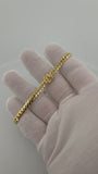 8" 5mm solid 14K yellow gold Cuban link bracelet, 16.6g – Ott Family Jewelry (7)