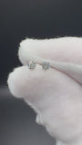 14k White Gold .25ctw VS/VVS Lab Diamond Studs