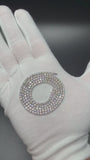22" 14k white gold 2.5mm lab diamond tennis chain, 13ctw VS/VVS, 19.3g – Ott Family Jewelry (video)