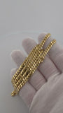 20" 10K Yellow Gold Cuban 5mm 35.2g