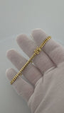 8" 4mm solid 14K yellow gold Cuban link bracelet, 10.25g – Ott Family Jewelry (6)
