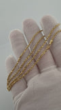 18" 2mm 10K yellow gold rope chain, 2.72g – Ott Family Jewelry – video