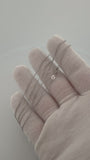 1.2mm Fancy Anchor Chain, 14K White Gold, 20" (2.21g)