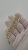 20" 14K Yellow Gold Cuban 1.75mm 4.9g