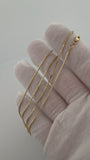 20" 14K Yellow Gold Snake Chain 1.5mm 2.4g