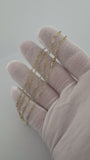 20" 14K Yellow Gold Paperclip 2mm 1.2g