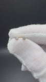 14k Yellow Gold .25ctw VS/VVS Lab Diamond Studs