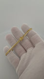 8" 4mm solid 10K yellow gold Cuban link bracelet, 9.45g – Ott Family Jewelry (7)