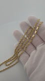 24" 3mm 14K yellow gold rope chain, 18.3g – Ott Family Jewelry (11)