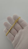 7.5" 5mm solid 14K yellow gold Cuban link bracelet, 15.6g – Ott Family Jewelry (8)