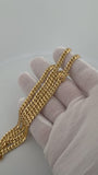24" 14K Yellow Gold Cuban 5mm 45.65g
