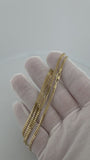 20" 10K Yellow Gold Cuban Chain 2.5mm 8.4g