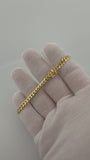 7.5" 5mm solid 14K yellow gold Cuban link bracelet, 15.6g – Ott Family Jewelry (7)