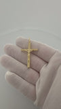 2" 14K yellow gold latin cross crucifix pendant, 2.4g – Ott Family Jewelry (video)