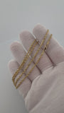 18" 2mm 14K yellow gold rope chain, 6.6g – Ott Family Jewelry (10)