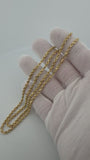 24" 10K Yellow Gold Rope 3mm 16.72g