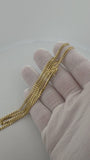 24" 10K Yellow Gold Cuban 3mm 14.5g