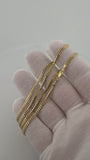 20" 2.5mm solid 14K yellow gold Cuban link chain, 9.51g – Ott Family Jewelry (11)