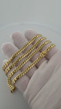 26" 14K Yellow Gold Cuban 5mm 49.5g