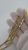 24" 4mm 14K yellow gold rope chain, 30.3g – Ott Family Jewelry (9)