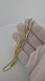 22" 2.5mm solid 10K yellow gold Cuban link chain, 9.2g – Ott Family Jewelry (10)