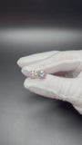 6ctw IGI certified lab diamond stud earrings, E-G VS2+, 14K yellow gold, push backs – Ott Family Jewelry (video 1)