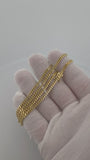 18" 10K Yellow Gold Cuban Chain 3mm 11.0g