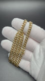 24" 14k Yellow Gold Cuban 6mm 13.7g