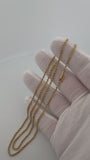 24" 14K Yellow Gold Rope 2mm 7.71g
