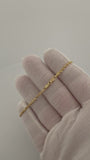 7" 14K Yellow Gold Rope 2.5mm 3.42g