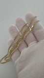 22" 2.5mm 10K yellow gold rope chain, 3.5g – Ott Family Jewelry – video