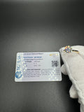 Size 7 14k Yellow Gold 2ct E VVS2 Lab Diamond Solitaire Engagement Ring EGL Certified 2.5g