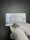 Size 7 14k Yellow Gold 2ct E VVS2 Lab Diamond Solitaire Engagement Ring EGL Certified 2.5g