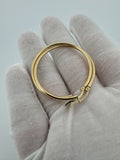 40mm 14k Yellow Gold Hoops 2.86g