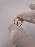 15mm 14k Yellow Gold Huggies 1.2g