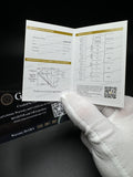 15mm Silver & Moissanite Huggies GRA Certified 2.3g
