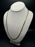 New 24" 14k Yellow Gold Cuban 5mm 46.7g