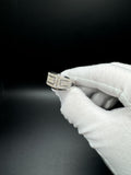 New Size 12.5 10k White Gold est 2ctw Natural Diamond Men's Ring 7.4g